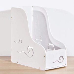 Thickened Wooden File Storage Box | Multi-Layer Document Sorting Rack
