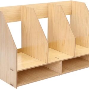 Desktop Combination File Storage Box | Large Capacity Document Organizer